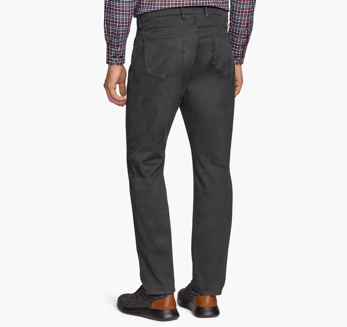 Johnston and Murphy Apparel Men FivePocket Pants Black