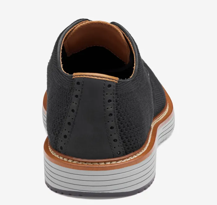 Johnston and Murphy LaceUps Men Upton Knit Wingtip Black Knit