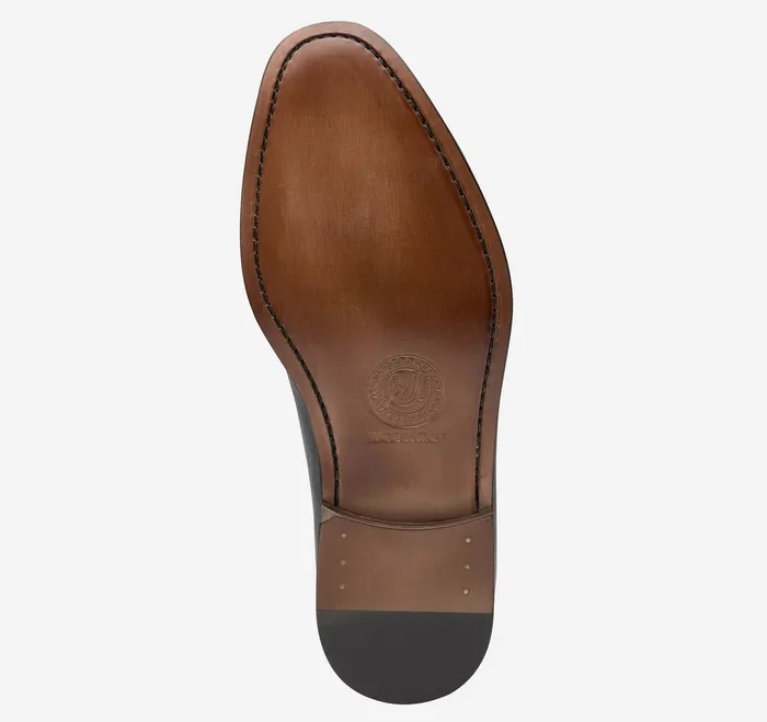 Johnston and Murphy Taylor Bit Loafer Brown Italian Calfskin Men SlipOns and Loafers