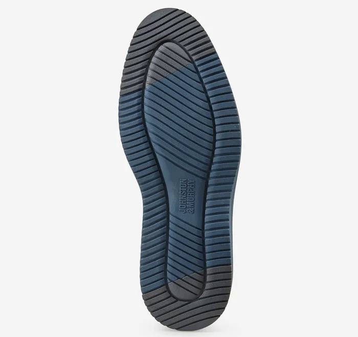 Johnston and Murphy Upton Plain Toe Gray Nubuck Men LaceUps