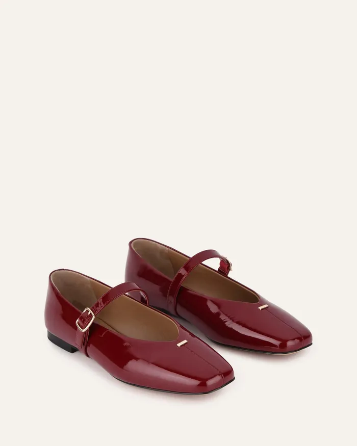 jomercer BALLET Women April casual flats ruby red patent jomercer BALLET Women April casual flats ruby red patent