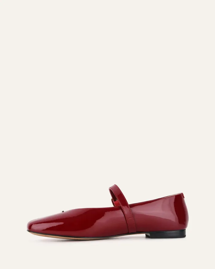 jomercer BALLET Women April casual flats ruby red patent jomercer BALLET Women April casual flats ruby red patent