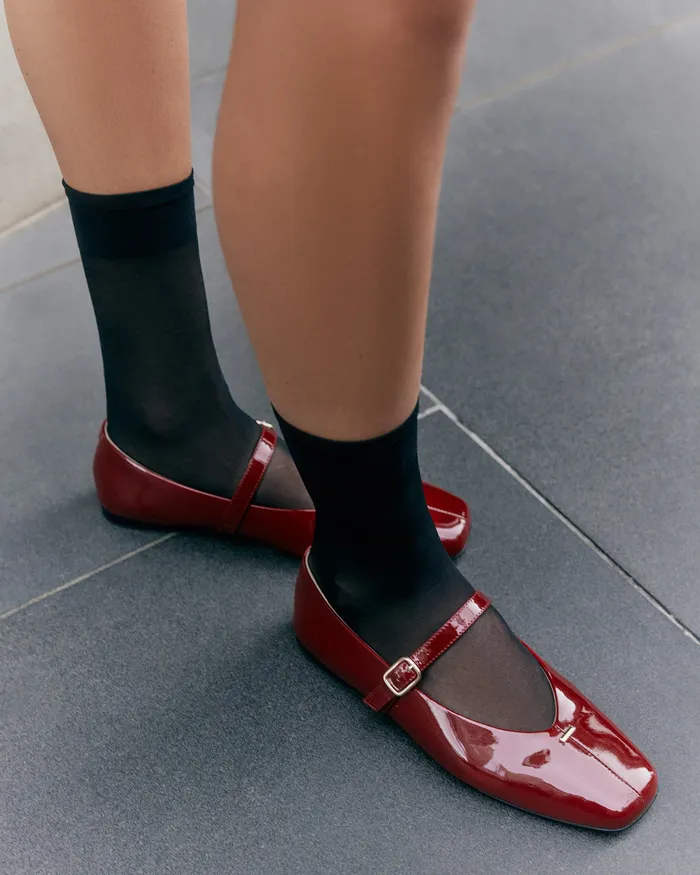 jomercer BALLET Women April casual flats ruby red patent jomercer BALLET Women April casual flats ruby red patent