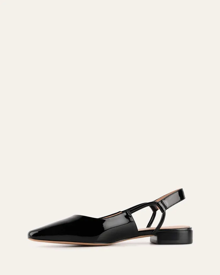 jomercer BALLET Women Larissa dress flats black patent jomercer BALLET Women Larissa dress flats black patent
