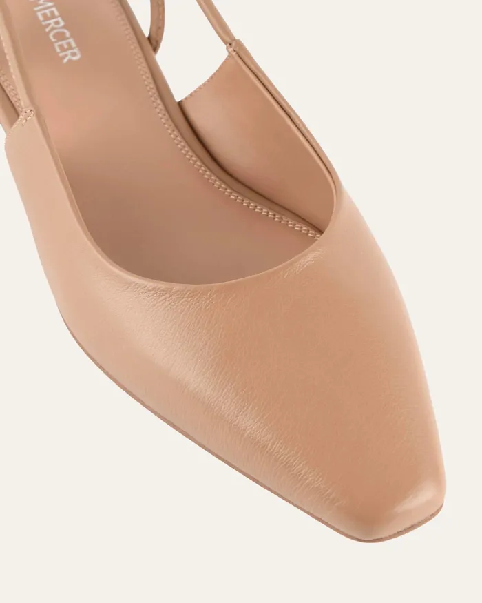jomercer Larissa dress flats tan leather Women BALLET jomercer Larissa dress flats tan leather Women BALLET