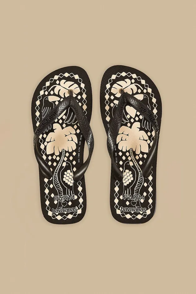 Jungle Scarf Havaianas Sandals Women Farm Rio Sandals