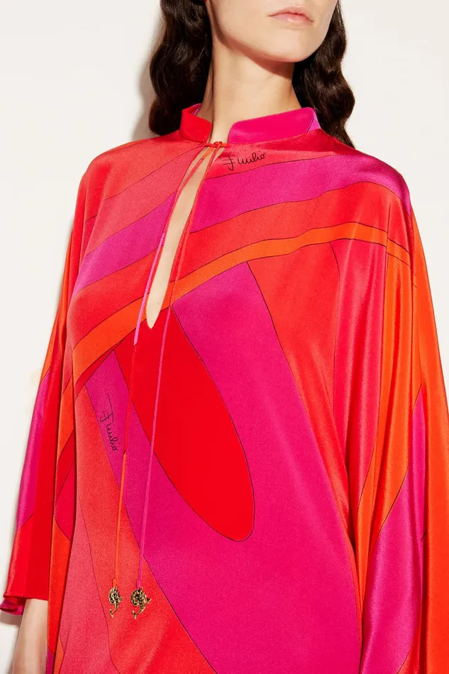 Kaftans Women PUCCI IridePrint Silk Kaftan