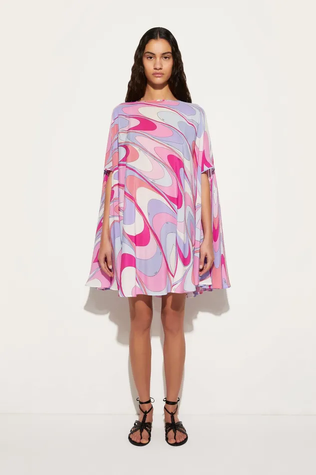 Kaftans Women PUCCI Onde Print Silk Kaftan
