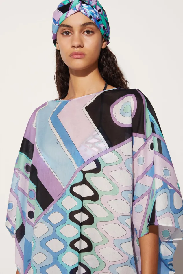 Kaftans Women PUCCI VivaraPrint Cotton Kaftan