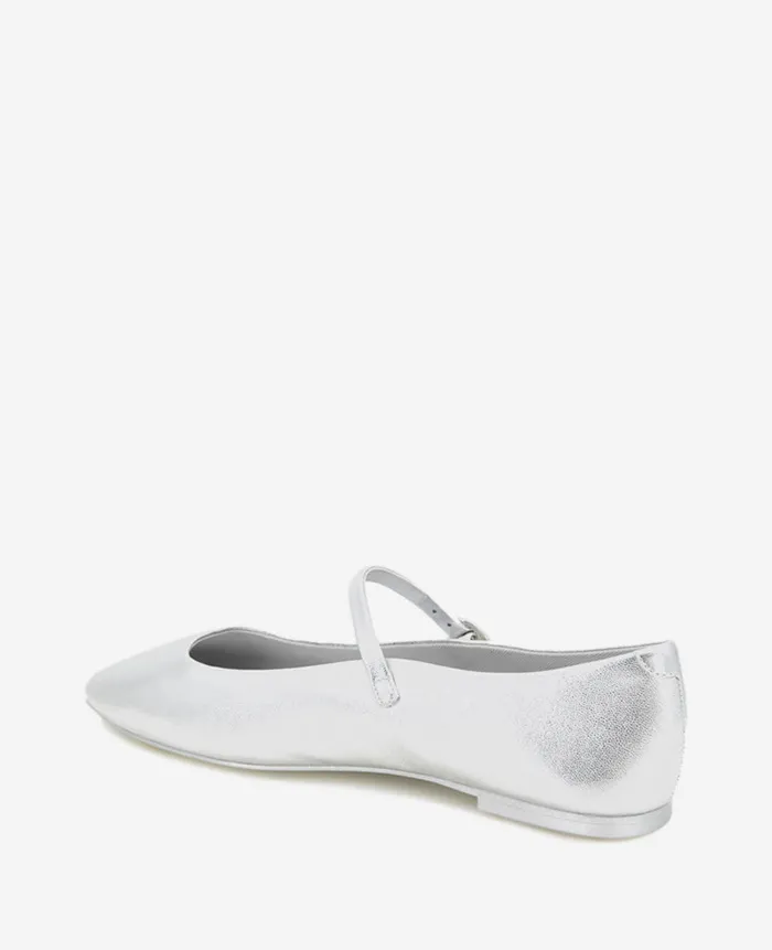 Kenneth Cole Flats and Loafers Women Jasper Metallic Leather Ballet Flat Metallic Kenneth Cole Flats and Loafers Women Jasper Metallic Leather Ballet Flat Metallic