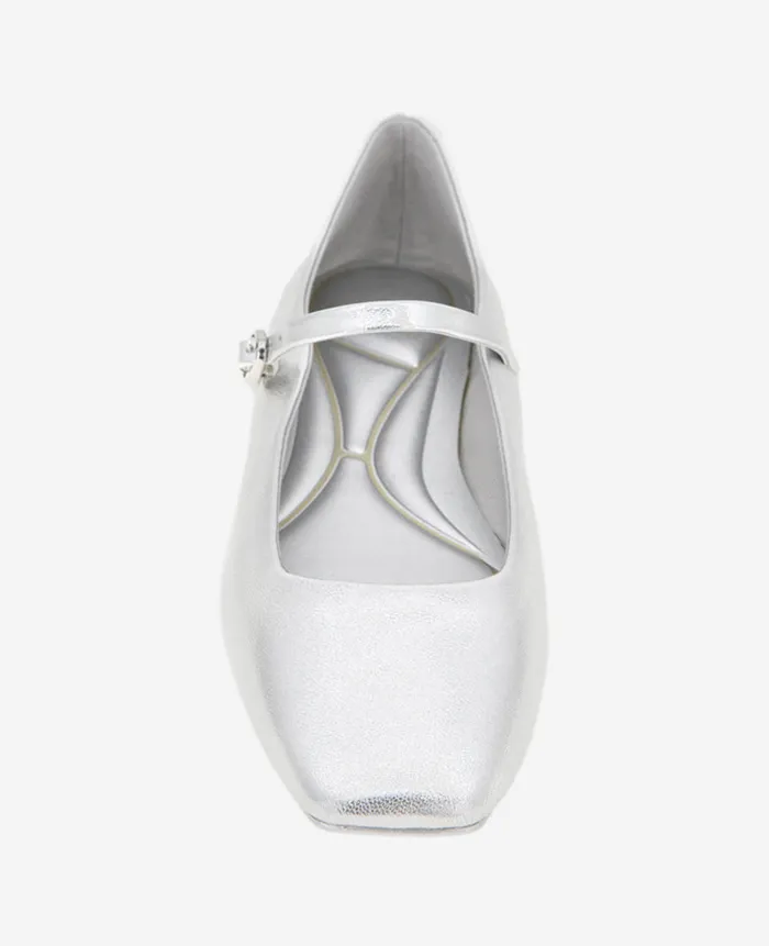 Kenneth Cole Flats and Loafers Women Jasper Metallic Leather Ballet Flat Metallic Kenneth Cole Flats and Loafers Women Jasper Metallic Leather Ballet Flat Metallic