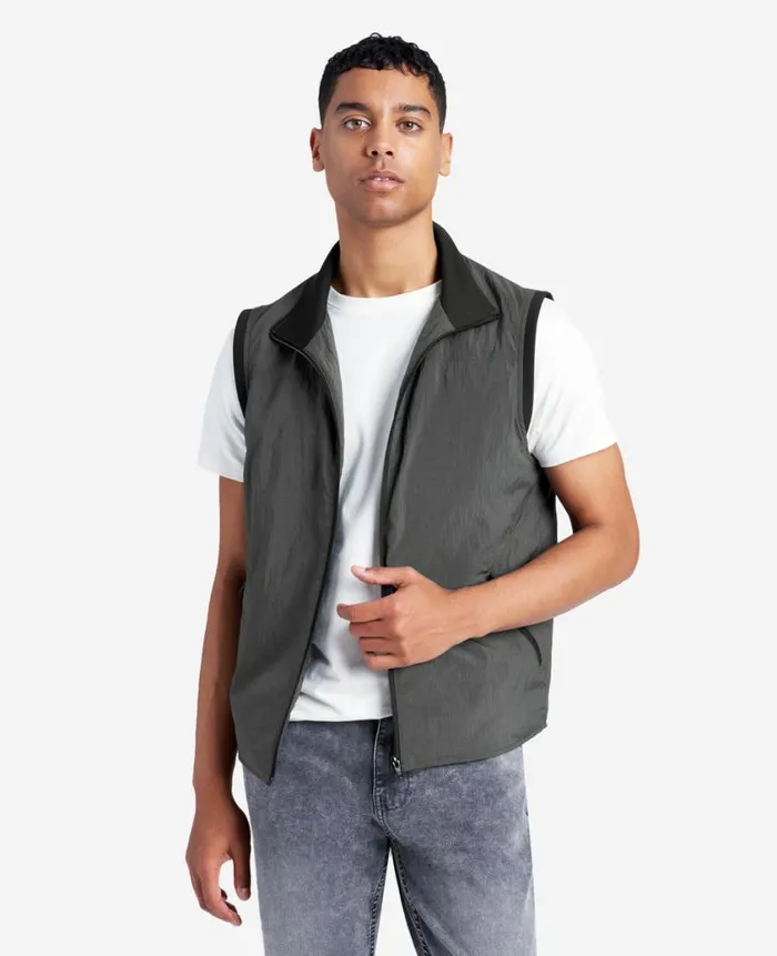Kenneth Cole Jackets and Outerwear Men Lightweight WaterResistant Vest Grey Kenneth Cole Jackets and Outerwear Men Lightweight WaterResistant Vest Grey