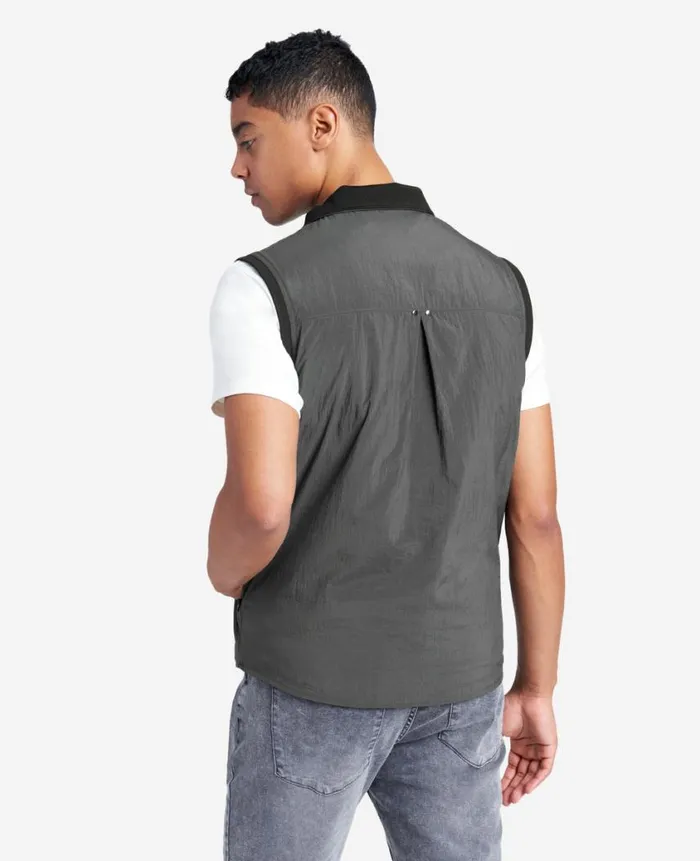Kenneth Cole Jackets and Outerwear Men Lightweight WaterResistant Vest Grey Kenneth Cole Jackets and Outerwear Men Lightweight WaterResistant Vest Grey