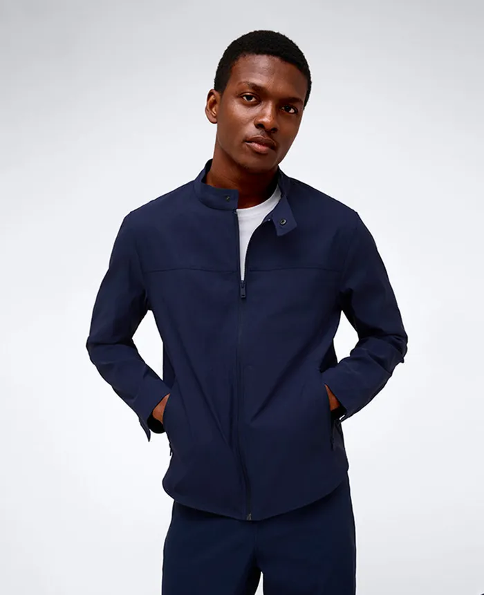 Kenneth Cole Jackets and Outerwear Men Simplified Utility Jacket Blue