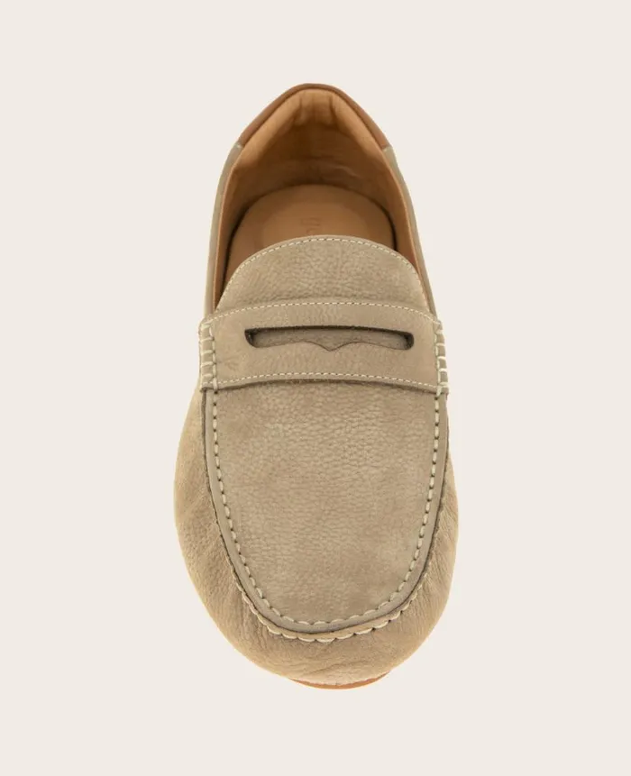 Kenneth Cole Loafers Men GENTLE SOULS 8211 Nyle Penny Driver Beige