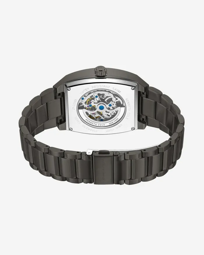 Kenneth Cole Mens Men Kenneth Cole Curved Automatic Bracelet Watch Kenneth Cole Mens Men Kenneth Cole Curved Automatic Bracelet Watch