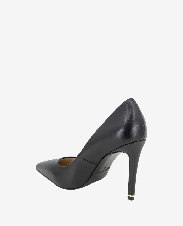 Kenneth Cole Pumps and Heels Women Bentley 100mm Leather Heel Black Kenneth Cole Pumps and Heels Women Bentley 100mm Leather Heel Black