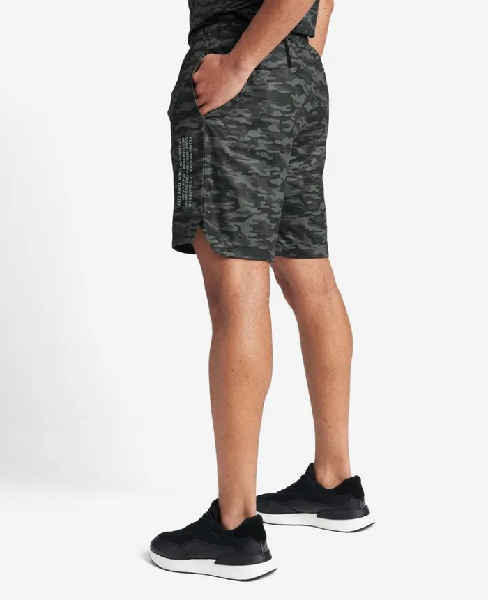 Kenneth Cole Shorts Men Active Stretch Short Black