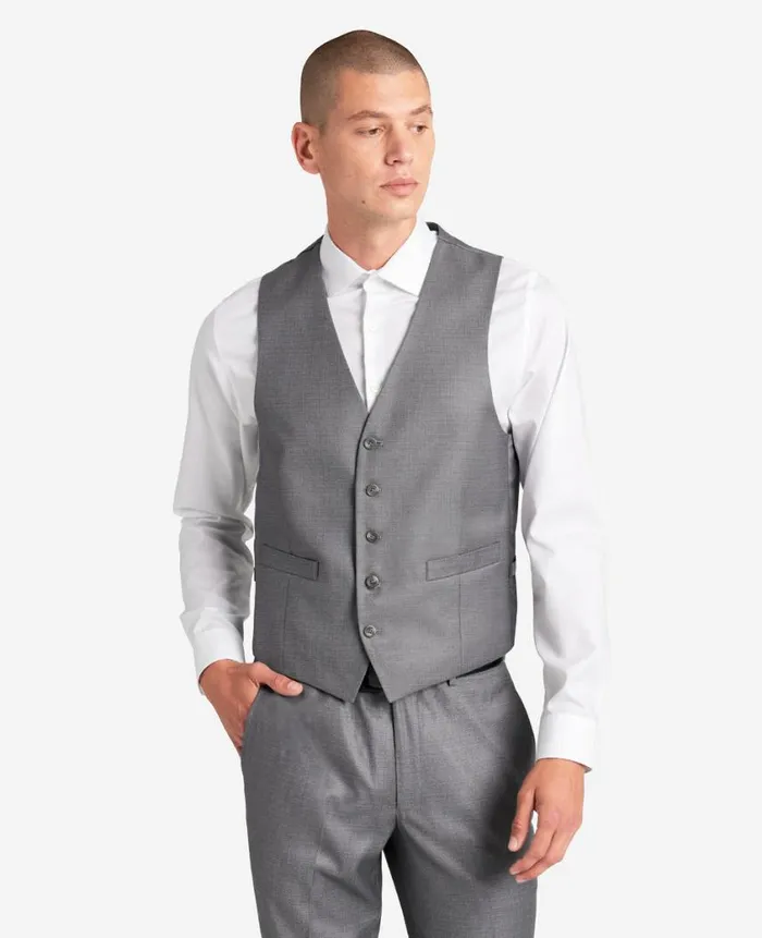 Kenneth Cole Suits and Suit Separates Men Ready Flex SlimFit Suit Separate Vest Grey Kenneth Cole Suits and Suit Separates Men Ready Flex SlimFit Suit Separate Vest Grey
