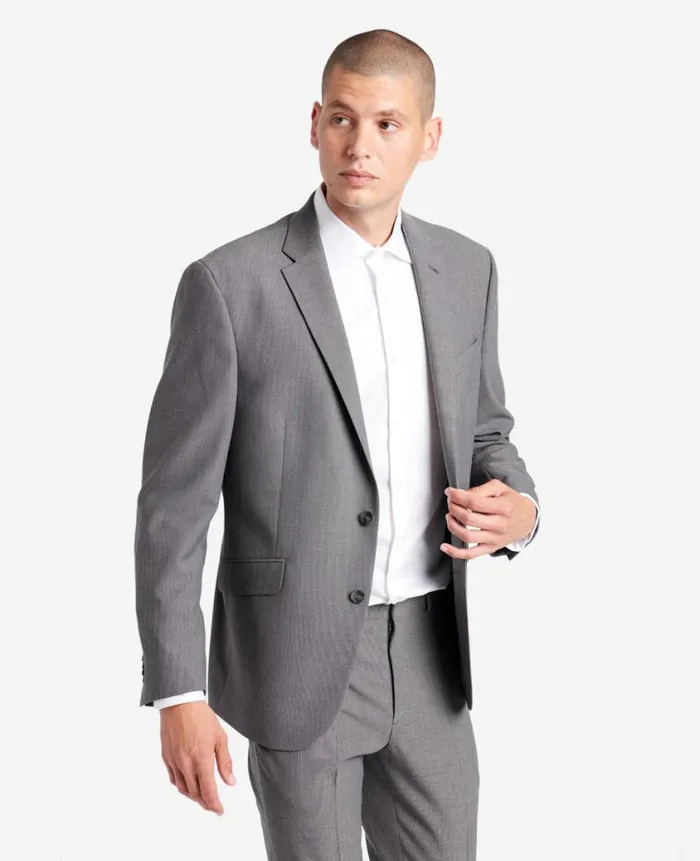 Kenneth Cole Suits and Suit Separates Men SlimFit Stretch Suit Separate Jacket Grey