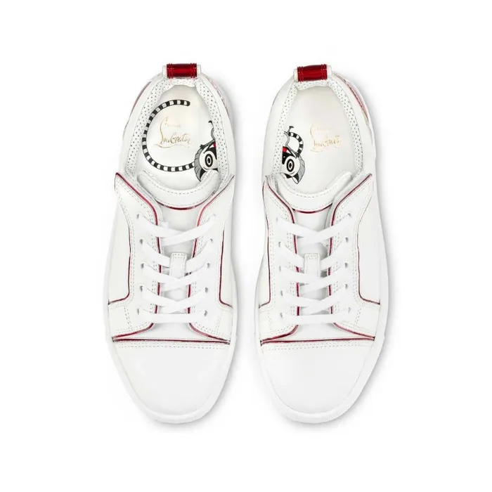 Kids Funnyto Lowtop Sneakers 8211 Calf Leather 8211 Loubi Christian Louboutin Sneakers