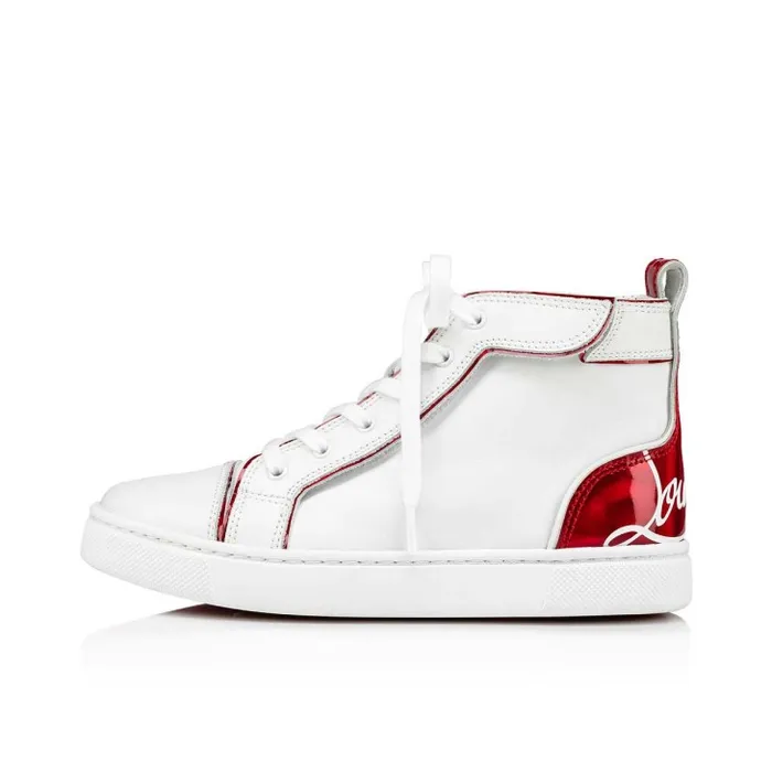 Kids Funnytopi Hightop Sneakers 8211 Calf Leather 8211 Loubi Christian Louboutin Sneakers
