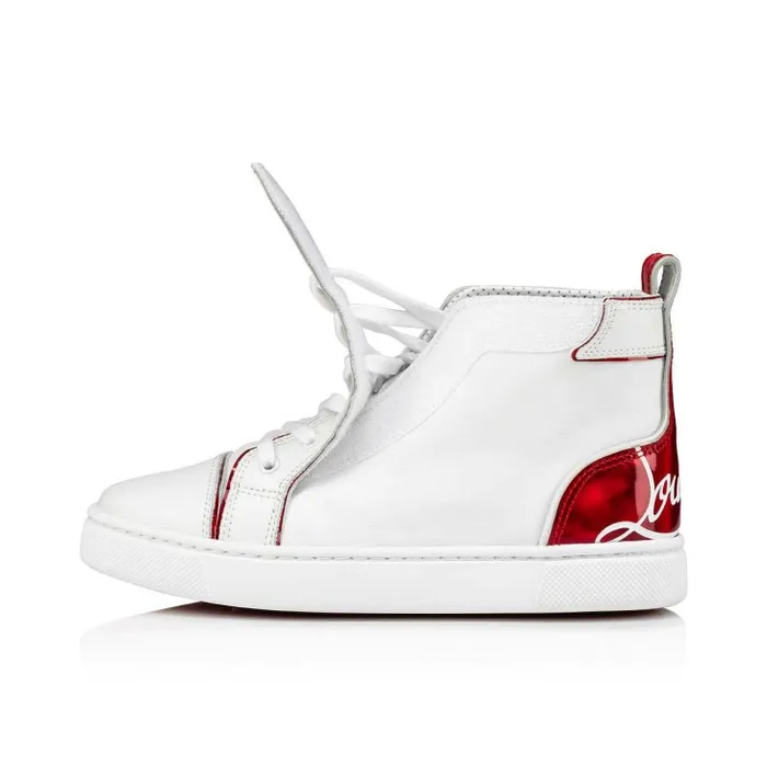 Kids Funnytopi Hightop Sneakers 8211 Calf Leather 8211 Loubi Christian Louboutin Sneakers