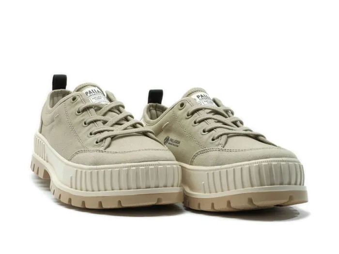 Kids PALLASHOCK LO ORGANIC 2 Eucalyptus PALLADIUM Sneakers