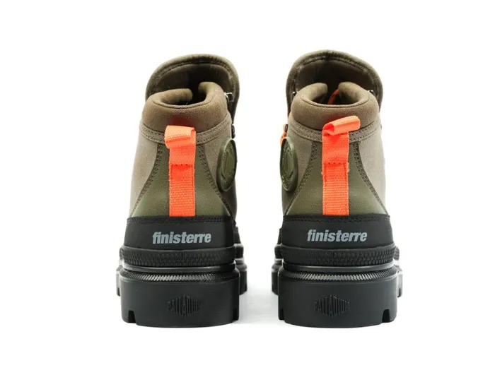 Kids PALLATROOPER HIKER WP X FINISTERRE Olive Night PALLADIUM Boots Kids PALLATROOPER HIKER WP X FINISTERRE Olive Night PALLADIUM Boots