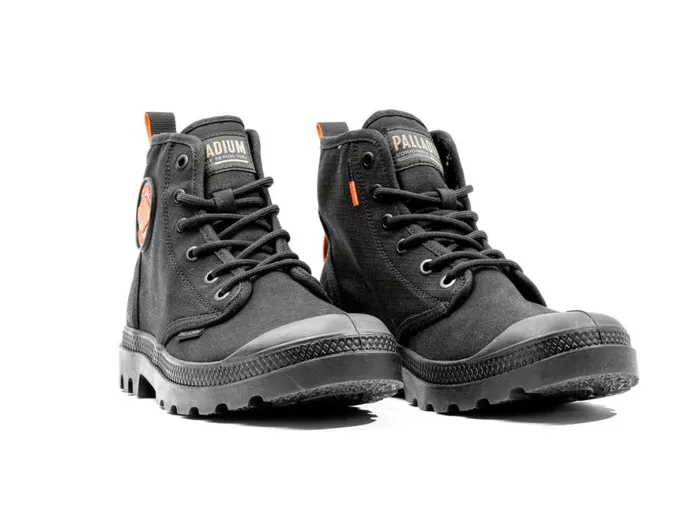 Kids PAMPA HI SUPPLY RS Black PALLADIUM Boots Kids PAMPA HI SUPPLY RS Black PALLADIUM Boots