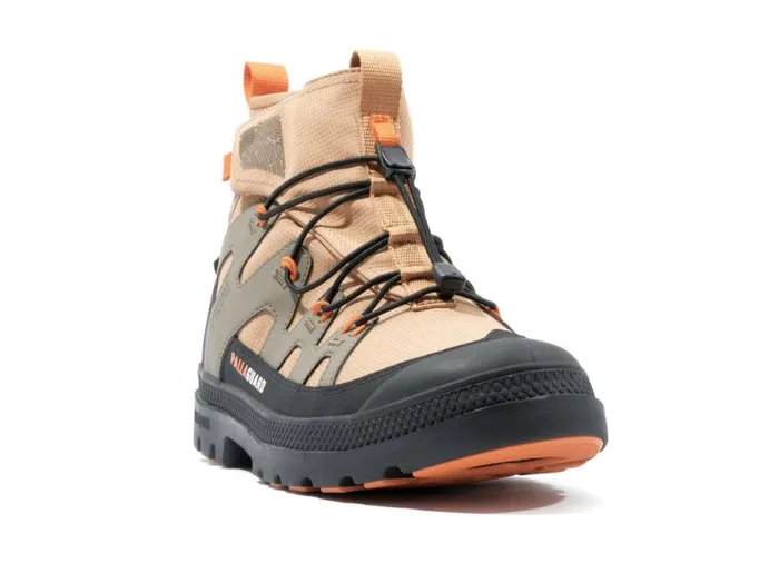 Kids PAMPA LITE XPLOR WP Woodlin PALLADIUM Boots Kids PAMPA LITE XPLOR WP Woodlin PALLADIUM Boots