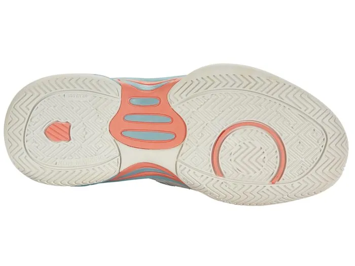 Kids Tennis KSwiss HYPERCOURT EXPRESS 2 Blanc De Blancnile
