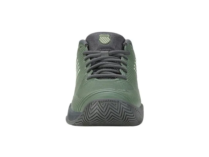 Kids Tennis KSwiss HYPERCOURT EXPRESS 2 Sea Sprayurban Chicsoft Neon Green