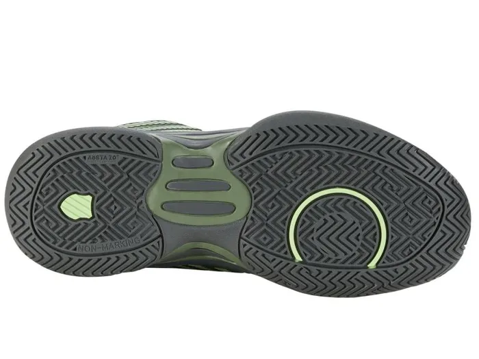 Kids Tennis KSwiss HYPERCOURT EXPRESS 2 Sea Sprayurban Chicsoft Neon Green