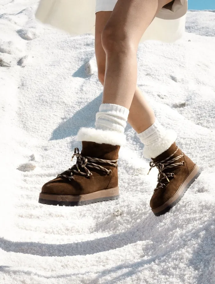 Kiruna Rockies Brown Women Bobbies Ankle Boots