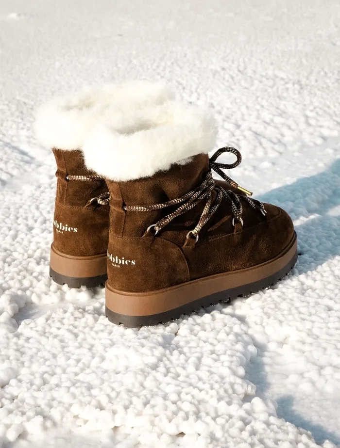 Kiruna Rockies Brown Women Bobbies Ankle Boots