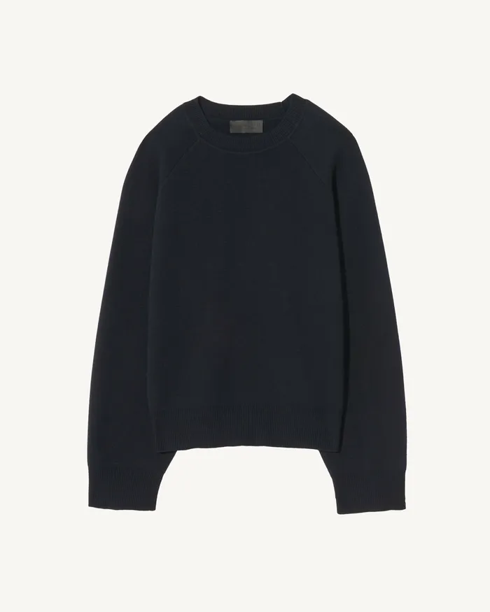 Knits and Sweaters Women Nili Lotan DAMARIS CASHMERE SWEATER Dark Navy