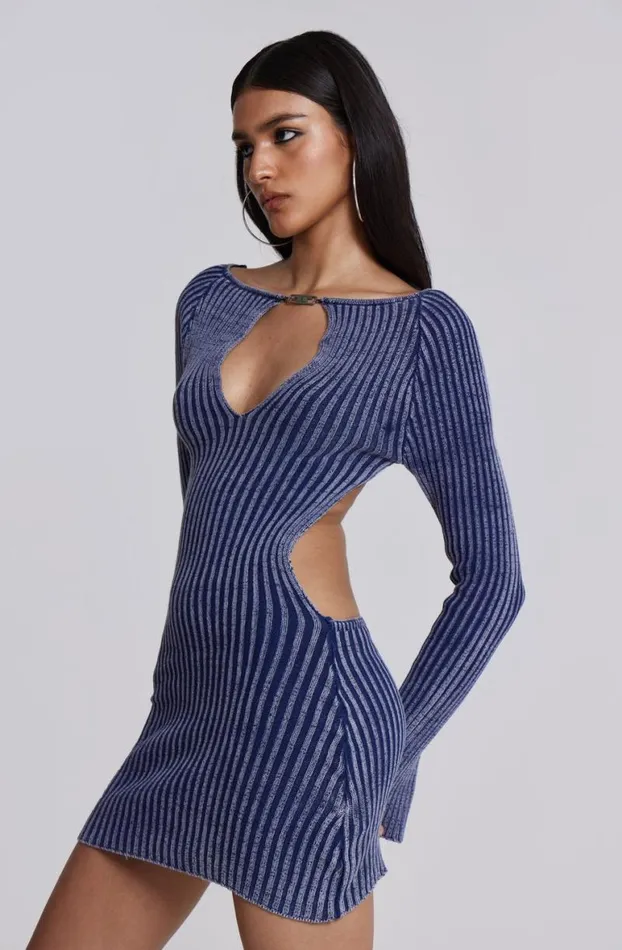 Knitwear Women Jaded London Tribeca Backless Mini Dress