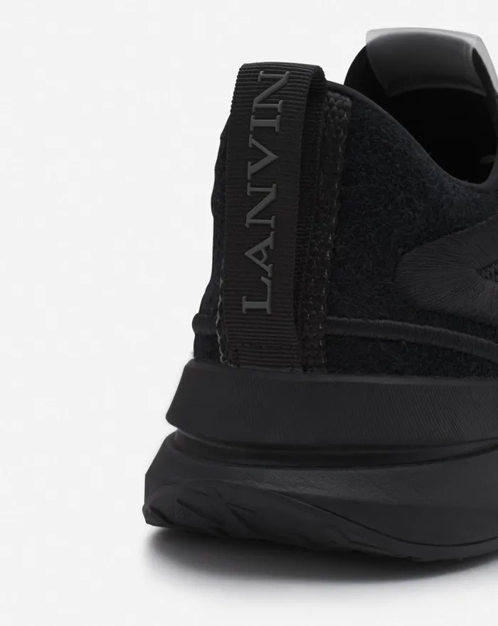 Li Mesh Sneakers Blackblack Men Lanvin Sneakers