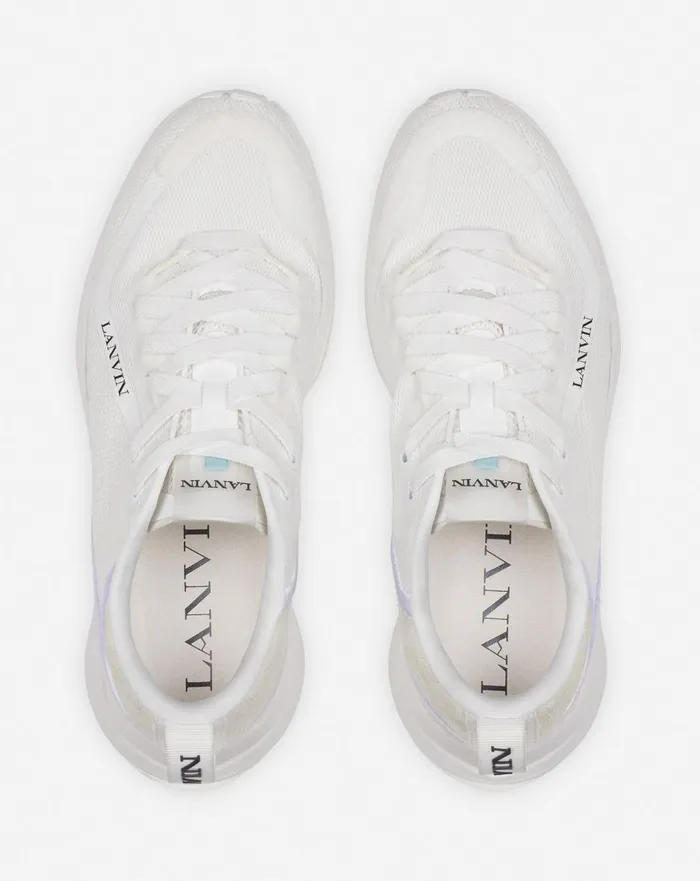 Li Mesh Sneakers Whitewhite Men Lanvin Sneakers