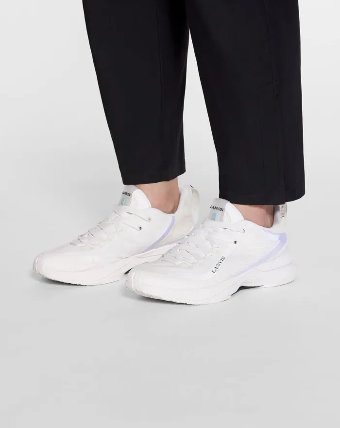 Li Mesh Sneakers Whitewhite Men Lanvin Sneakers