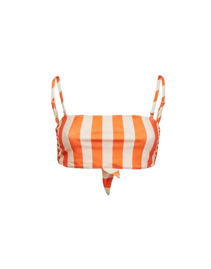 La Doublej 3Way Bandeau Top Riviera In Lycra Women Swimwear