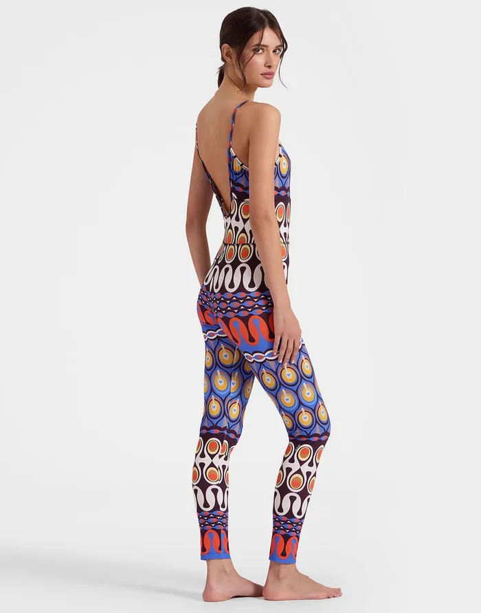 La Doublej Magica Catsuit Rio Chocolate In Jersey Stretch Women Loungewear
