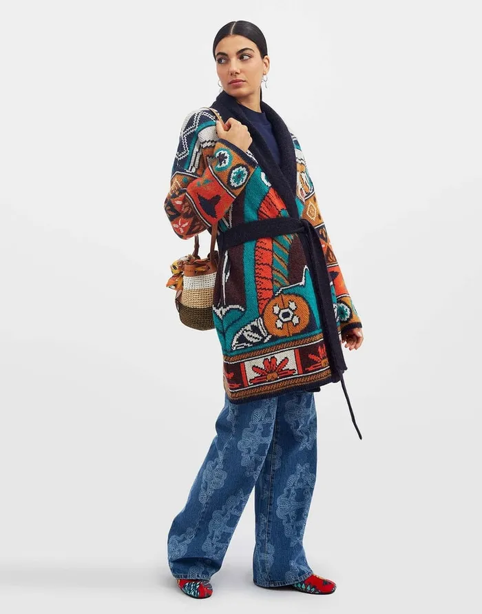 La Doublej Philae Cardigan Philae Place In Soft Wool Women Knitwear