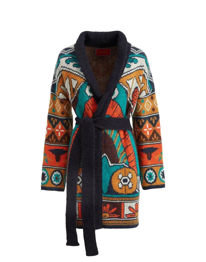 La Doublej Philae Cardigan Philae Place In Soft Wool Women Knitwear