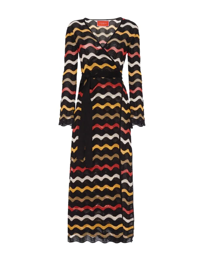 La Doublej Zephyr Dress Black In Lace Women Dresses
