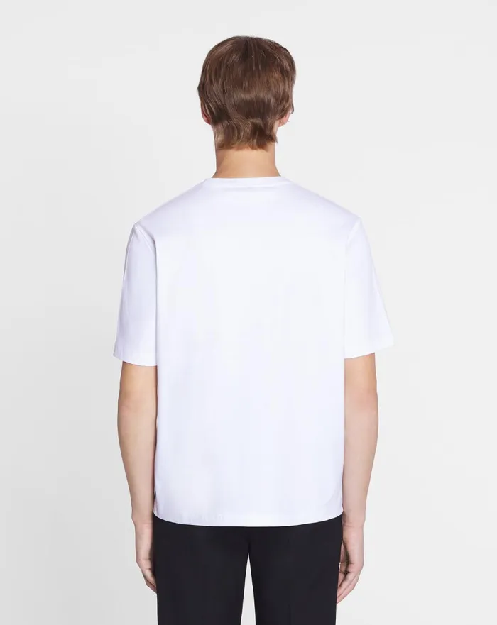 Lanvin Candy Print Straight Fit Tshirt Optic White Women Lanvin TShirts and Sweatshirts Lanvin Candy Print Straight Fit Tshirt Optic White Women Lanvin TShirts and Sweatshirts