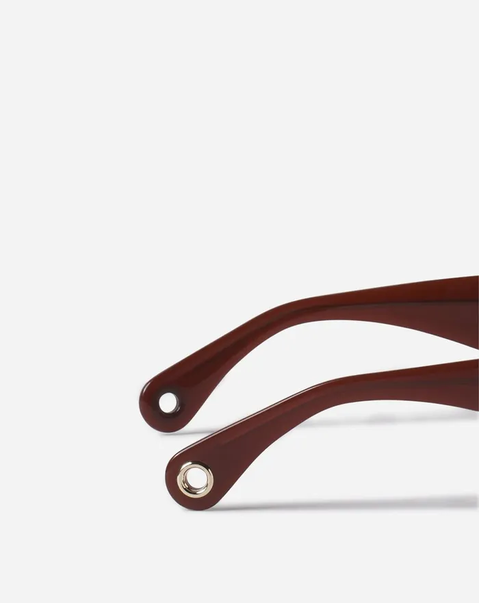 Lanvin Logo Sunglasses Browncherry Women Lanvin Sunglasses
