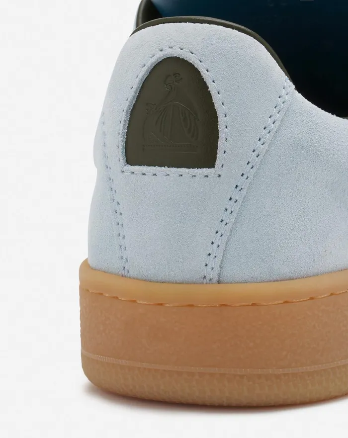 Lanvin X Future Hyper Curb Sneakers In Leather And Suede For Men Bluedark Blue Men Lanvin Sneakers Lanvin X Future Hyper Curb Sneakers In Leather And Suede For Men Bluedark Blue Men Lanvin Sneakers