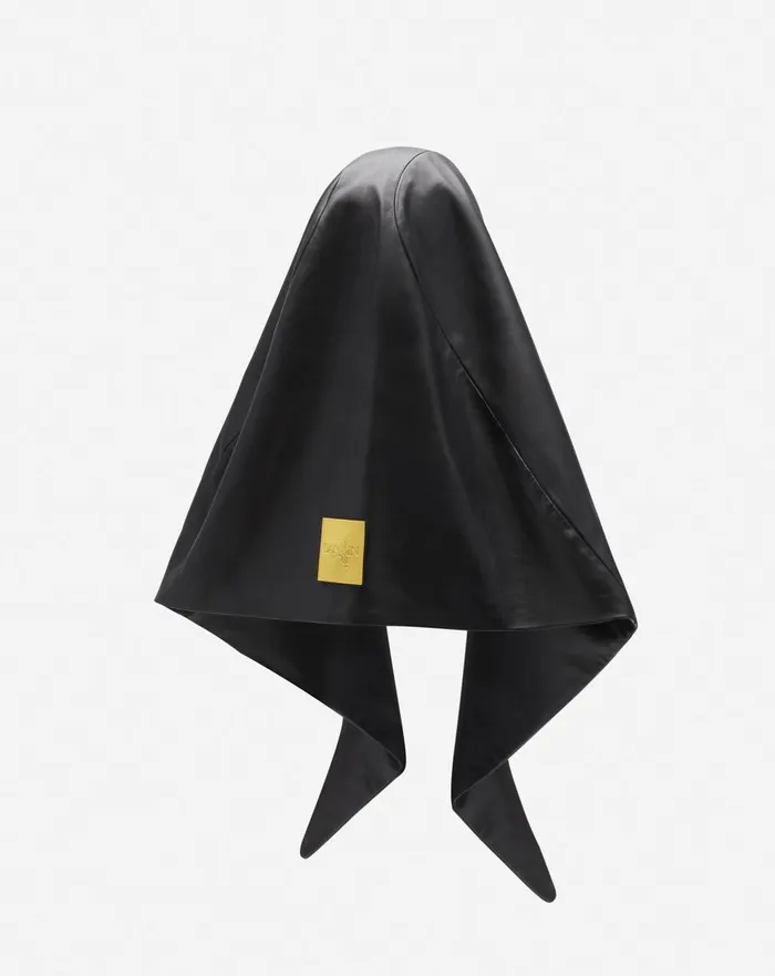 Lanvin X Future Leather Hood Black Women Lanvin Hats